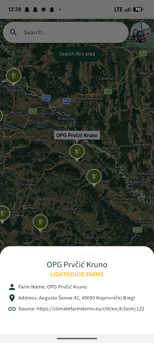 PHITO – schermata 2